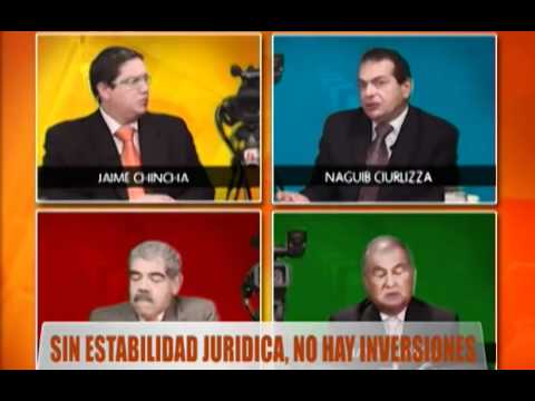 Panelista Naguib Ciurlizza: Sin estabilidad jurídica, no hay inversiones