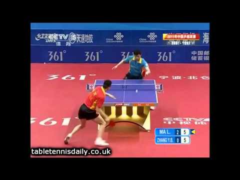 China Super League 2011 - Ma Long vs Zhang Yibo (2nd Round)