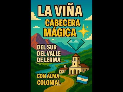 📍 La Viña  cabecera mágica 🌟 del sur del Valle de Lerma 🏞️ en Salta 🇦🇷