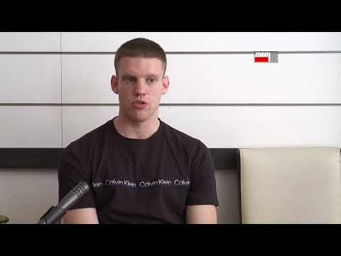 Aleksa Ćubić i Nemanja Kapetanović pred duel sa Spartakom