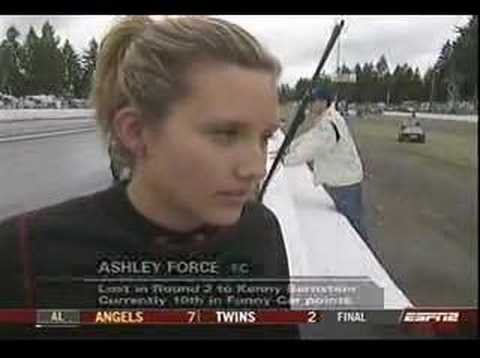 Ashley Force Seattle Crash