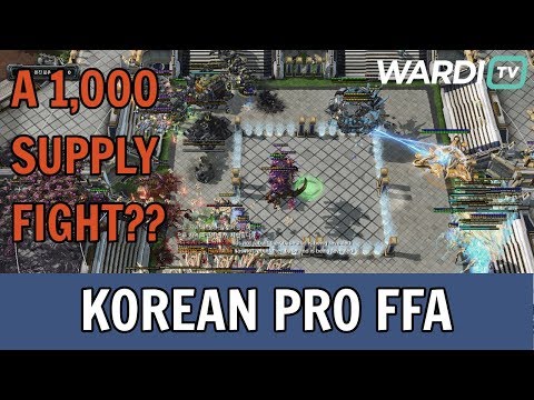 1000 SUPPLY FIGHT?! Maru vs Solar vs Patience & others - PRO KOREAN FFA!