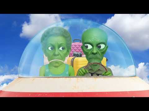 Ook aliens gaan op vakantie