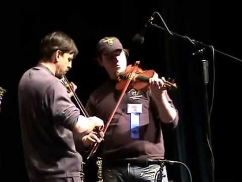 Luc and Manuel at contest entertainment