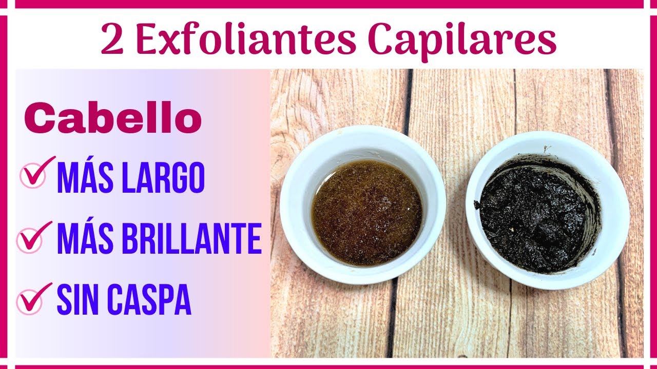 EXFOLIANTE CAPILAR CASERO - Haz CRECER Tu Cabello RÁPIDO y Sin CASPA