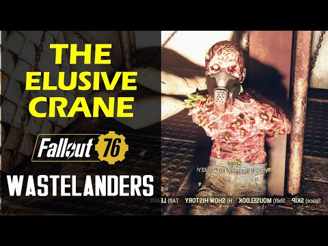The Elusive Crane | Fallout 76 Wastelanders Find Crane's Treasure