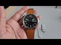 Samsung Galaxy Watch6 Hybrid Eco-Leather Band (Camel / Brown)