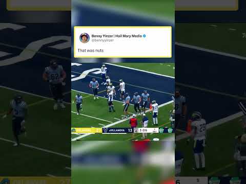 INSANE TOUCHDOWN