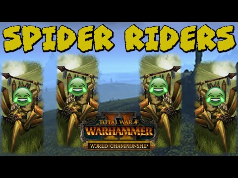 CORE UNIT: Spider Riders - Guacc (GS) vs RubberDuck (WE) // Total War: WARHAMMER II World Champ.