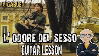 Ligabue - L&#39; odore Del Sesso Guitar Lesson
