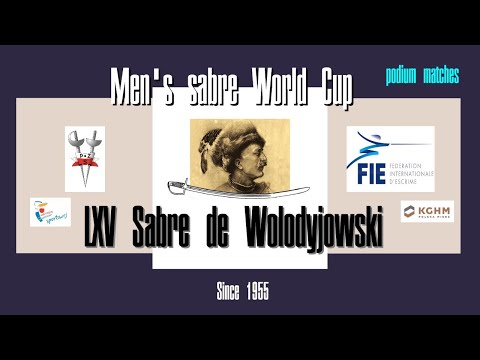 Sabre de Wolodyjowski 2020 - Men's sabre World Cup - team competition PODIUM