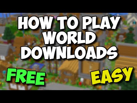 How To Play Minecraft World Downloads + Convert Worlds FOR FREE (Java, Bedrock, Console)
