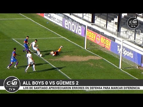 #AllBoys 0 vs #Güemes 2 - #PrimeraNacional 2023 - Fecha 33 - Zona A