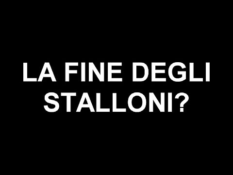 LA FINE DEGLI STALLONI?
