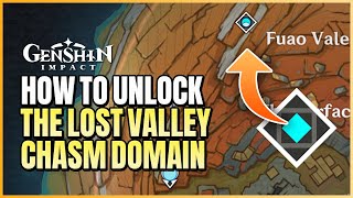 How To Unlock The Lost Valley Domain The Easy Way! | New Artifact Domain Entrance Location In Chasm