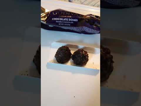 Product review: Godiva chocolate domes double chocolate!!!