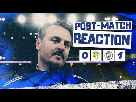 “Proud of the performance” | Assistant manager Edmund Riemer | Leeds United 0-1 Manchester City