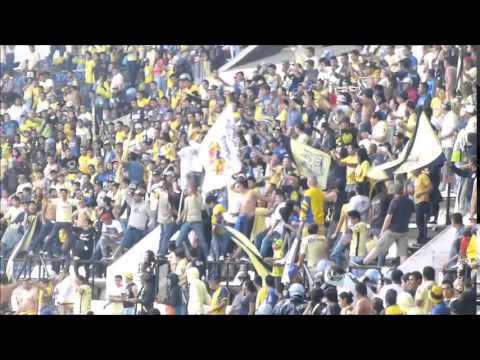 "Homenaje a Iliana y Jarro // Festejo gol de Andrade [América 3-1 Veracruz, Jornada 6, Apertura 2015" Barra: Ritual Del Kaoz &bull; Club: América