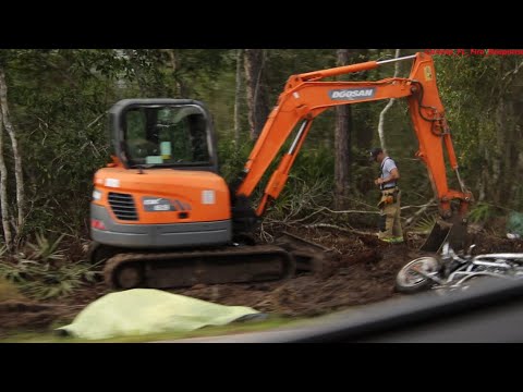 *FATAL* Single Motorcycle MVA  - Pioneer Tr @ Pioneer Way - Volusia County - GRAPHIC - On Scene