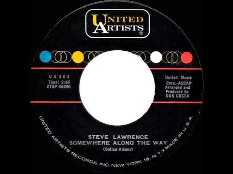 1961 Steve Lawrence - Somewhere Along The Way