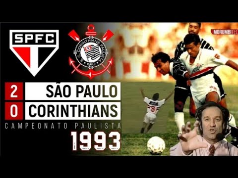 OSMAR SANTOS São Paulo 2x0 Corinthians 23/05/1993 Golaço de palhinha
