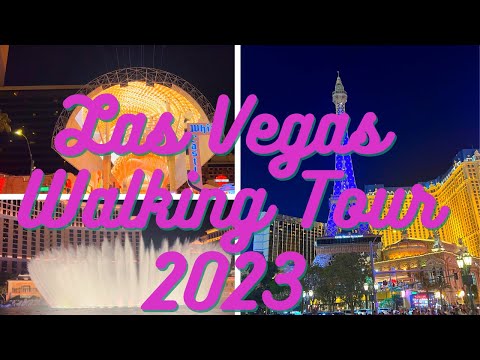 Las Vegas Walking Tour (4k)