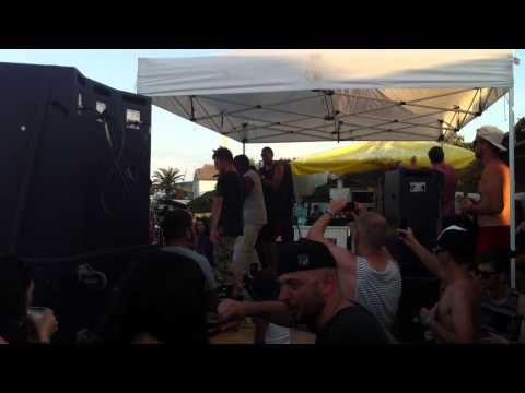 SoulTrain and MC Stamina - La Cinta Beach - Sun and Bass 2014