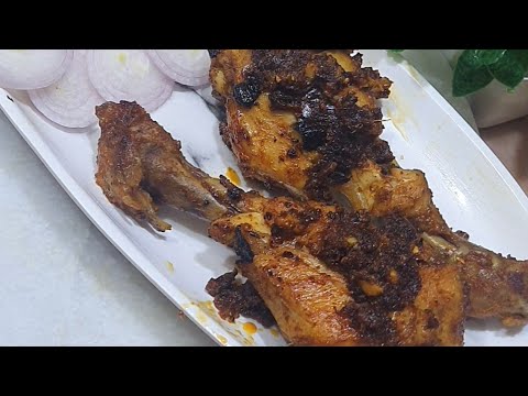 Tandoori Chicken in Home Without Oven and Tandoor #TandooriChicken #YouTubeShorts #Viral #Shorts