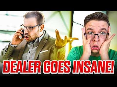 HEATED ARGUMENT with ANGRY DEALER!!! | Live Car Negotiation