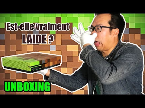 Console XBOX ONE S Minecraft : notre UNBOXING complet !