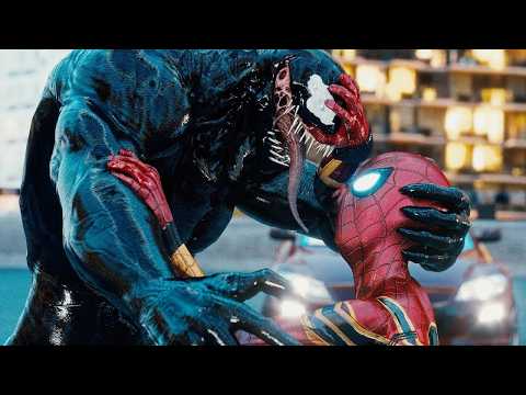Spider-Man Full Movie 2021 Venom vs Spider-Man Easter Egg | Superhero FXL Movies 2021 (Game Movie)