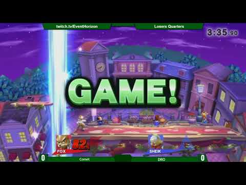 Construct 92  - DRO vs Comet -  Smash 4 Singles Losers Quarters