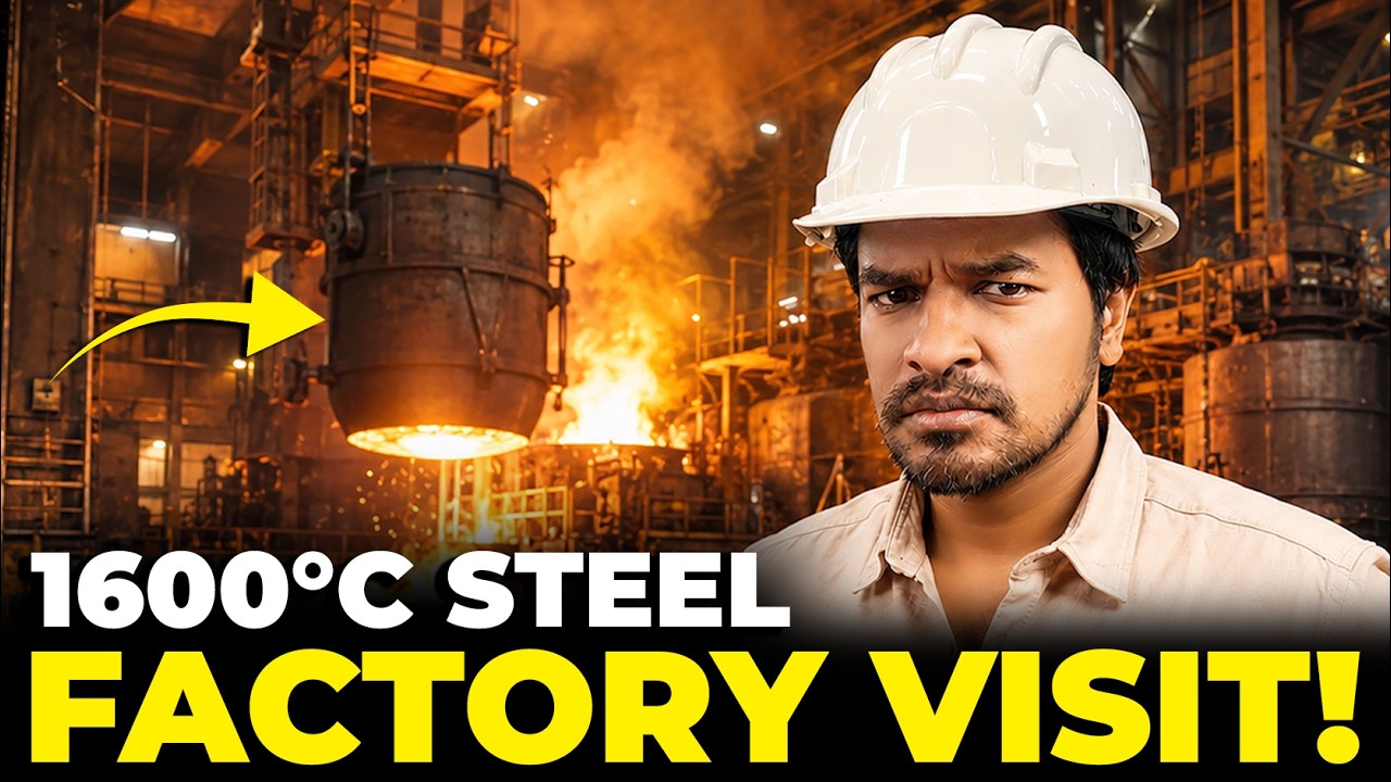 Steel எப்படி தயாரிக்குறாங்க? | Suryadev Factory Tour | Madan Gowri | MG Squad 🖖🏻