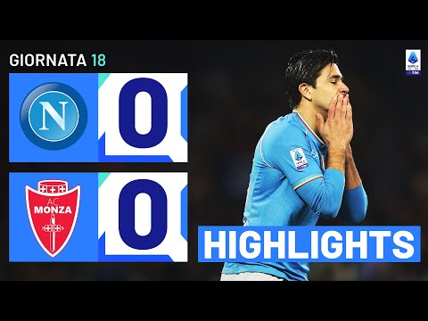 Video highlights della Giornata 18 - Fantamedie - Napoli vs Monza