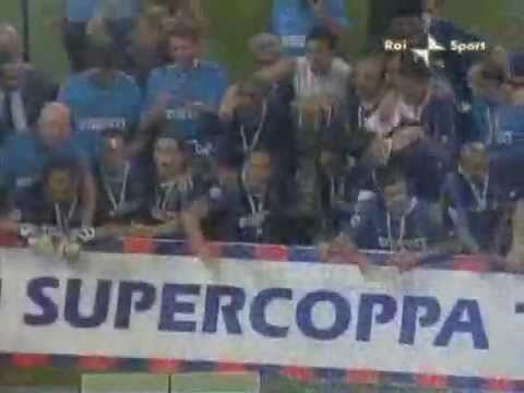 2006 Supercoppa - Premiazione dell'Inter