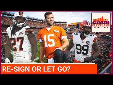 The Cleveland Browns have 26 upcoming free agents –  who should be re-signed & who should be let go?