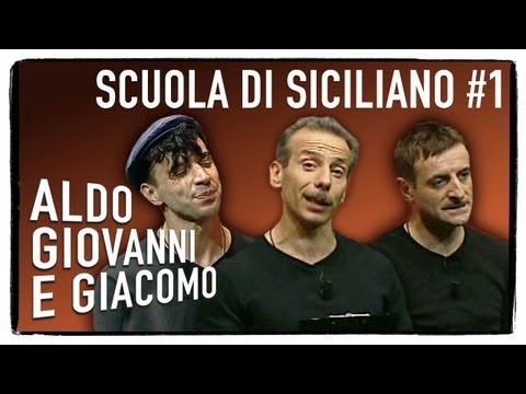 Sicilian Language School (1 of 3) - Tel chi el telun | Aldo Giovanni e Giacomo
