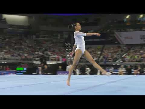 Hezly Rivera  - Floor Exercise  - 2024 Xfinity U.S. Championships -  Senior Women Session 2 Day 2
