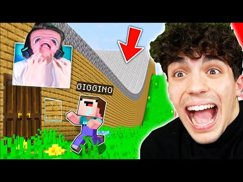 HO TROLLATO IL MIO AMICO NABBO CON LA CASA INFINITA DA HACKER (BUILD BATTLE) su MINECRAFT ITA!