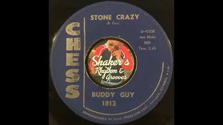 Buddy Guy "Stone Crazy" from 1962 on CHESS #1812