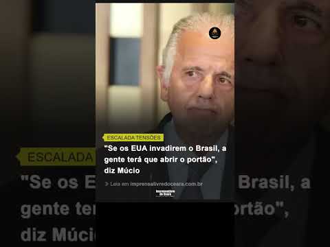 “Se os EUA invadirem o Brasil, a gente terá que abrir o portão”, diz Múcio