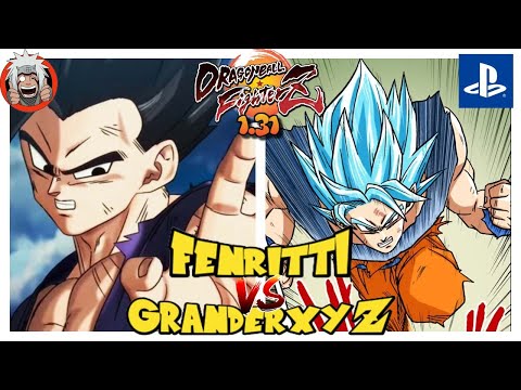 DBFZ fenritti vs granderxyz - (GokuSSB, Hit, Gohan) vs (A21LC, A18, GokuSSB) Ver 1.31