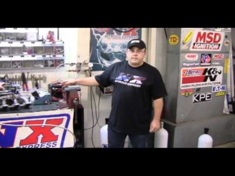 Nitrous Express DF5 Bottle Valve Flow Comparison vs Lightning Valve