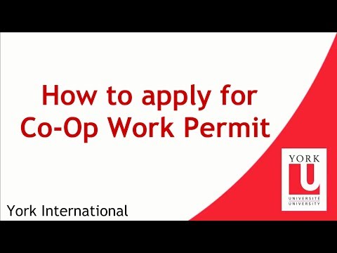 How to apply for Co-Op Work Permit