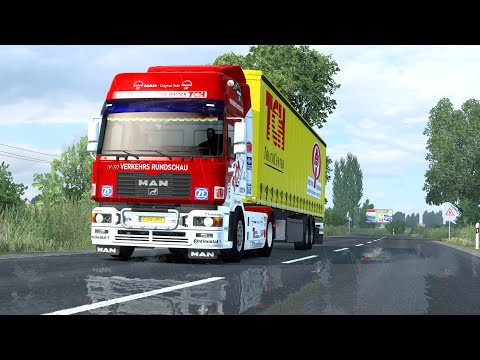 MAN F2000 Evo (D2866 LF35 engine) - HUNGARY POV driving 2K60