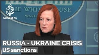 US will sanction Putin for invading Ukraine, White House says