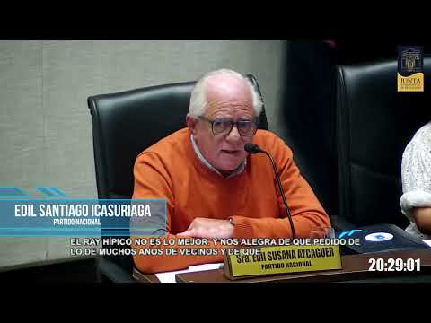 Edil Santiago Icasuriaga Asuntos Previos 18 de setiembre 2025