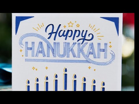 Hanukkah Cards with Cricut Joy & Joy App
