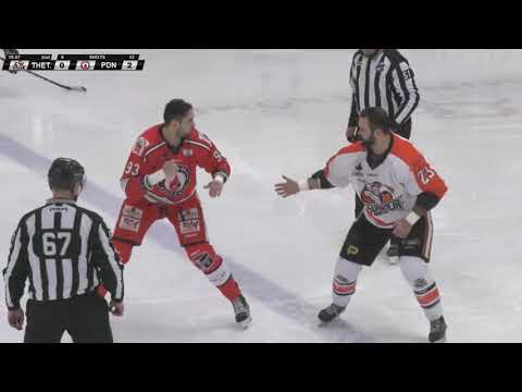 Thomas Bellemare vs Patrick Bordeleau