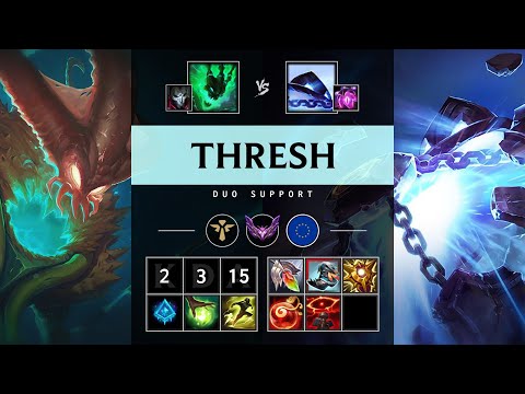 Thresh Support vs Xerath - EUW Master Patch 25.18